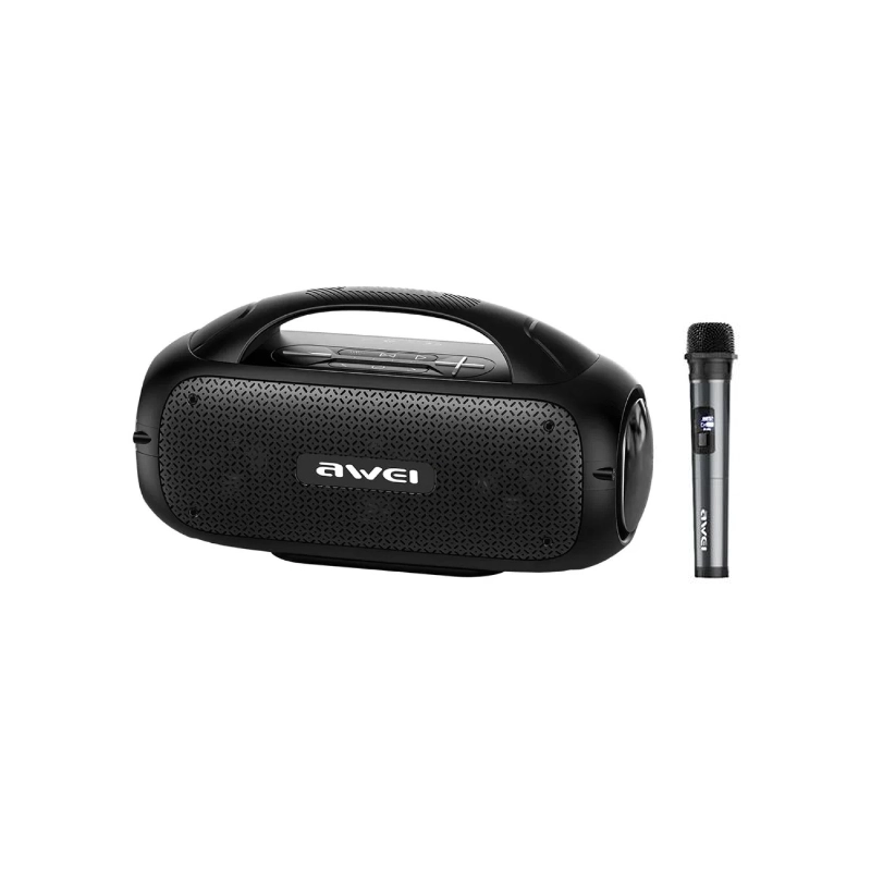 Awei Y886 60W Powerful Portable Bluetooth Speaker With Mic - 12000mAh