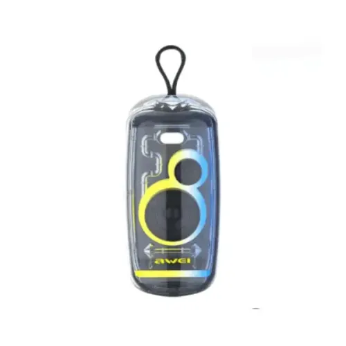 AWEI KA32 Waterproof Bluetooth Speaker Pairing Music Player Subwoofer with Colorful Light