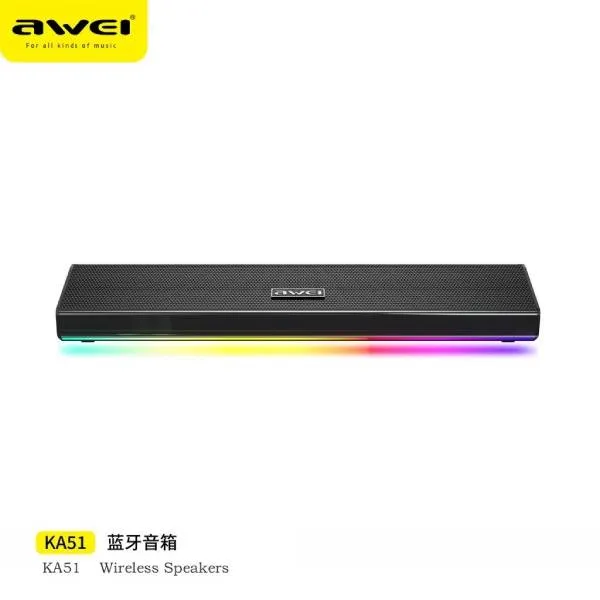Awei KA51 12W Wireless Bluetooth Soundbar Speaker